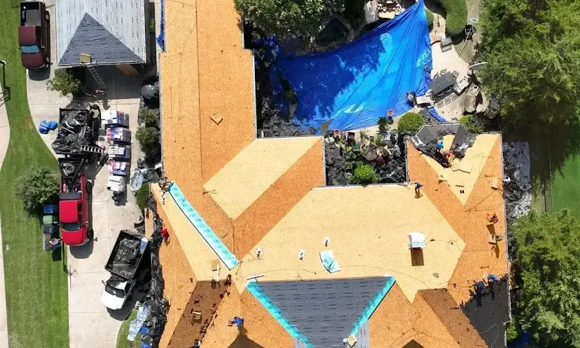 Professional Roof Repair being performed in Sun Village